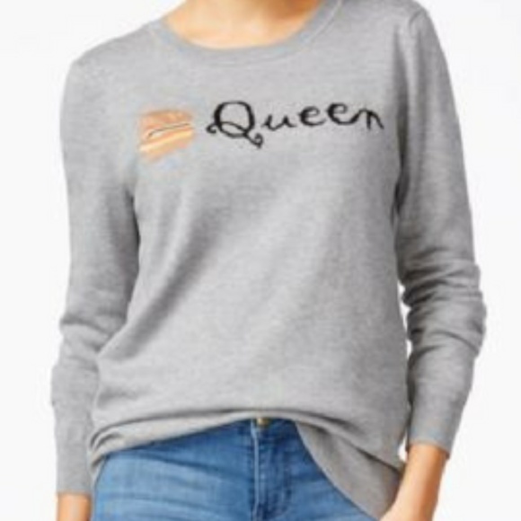 Ultra Flirt Sweaters - Burger Queen Gray Sweater
